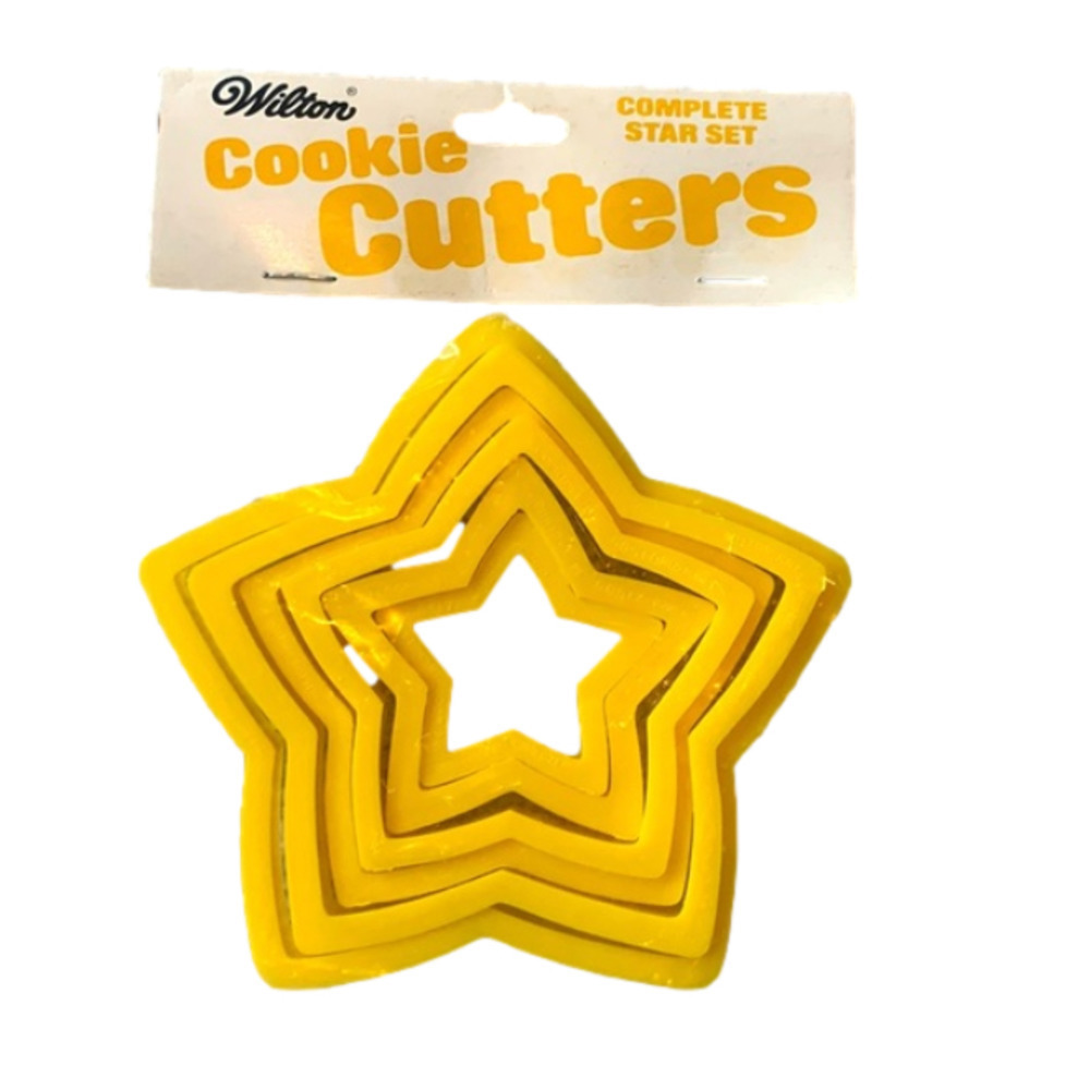 NOS Wilton Star Cookie Cutters